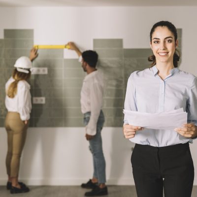 engineering-concept-with-businesswoman engineering-concept-with-businesswoman